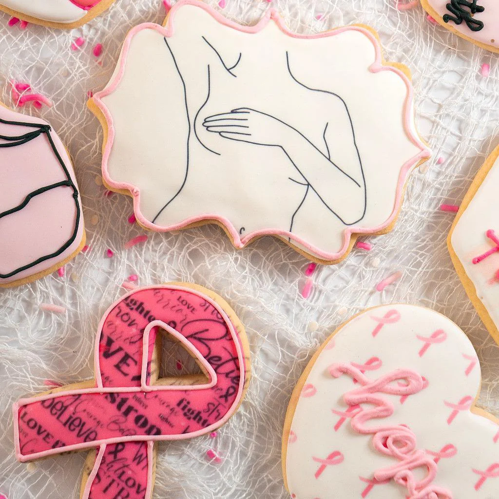 Breast Cancer Awareness Cookies, Assorted - Image 2