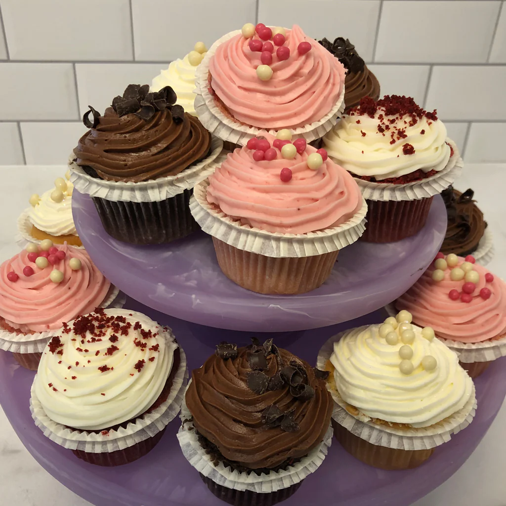 Mini Vanilla Cupcakes - Image 4