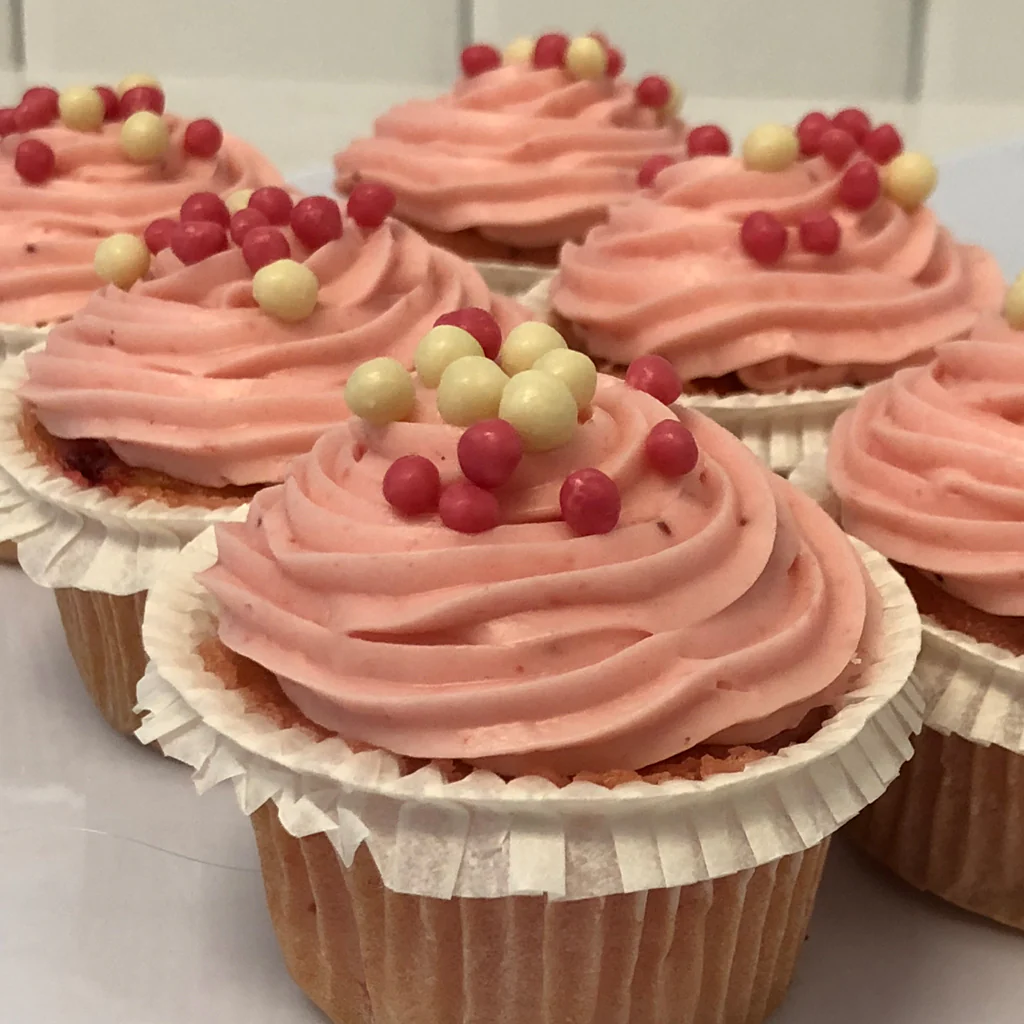 Mini Strawberry Cupcakes - Image 2